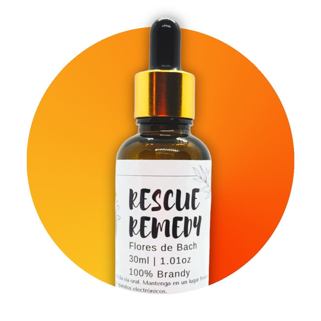 Fórmula Bach Rescue Remedy Salud Holística